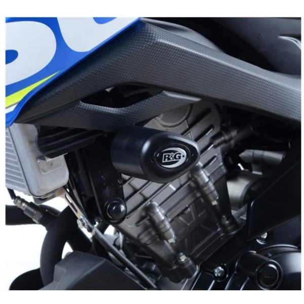 R&G R&G Aero Crash Protectors Suzuki GSX-S125 2017-2019 Non-Drill Black
